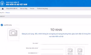 Đăng ký giao dịch điện tử trên Cổng thông tin Bảo hiểm Xã hội tại địa chỉ https://dichvucong.baohiemxahoi.gov.vn/