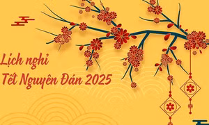 Trình Thủ tướng Chính phủ phương án nghỉ Tết Nguyên đán Ất Tỵ 2025 
