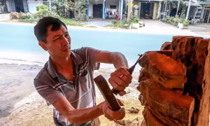 Gìn giữ và phát triển nghề chế tác gỗ lũa, đá cảnh ở xã Lâm Sơn