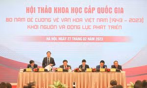 80 năm Đề cương Văn hóa Việt Nam: Khẳng định tầm nhìn, tư duy chiến lược của Đảng ta về văn hóa