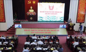 Toàn cảnh đại hội. Ảnh: Vũ Hoàng Giang - TTXVN