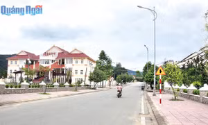 Huyện miền núi Ba Tơ đổi thay sau 50 năm giải phóng