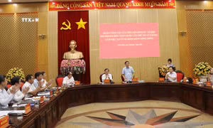 Tiểu ban Kinh tế - Xã hội Đại hội XIV của Đảng làm việc với các tỉnh, thành phố vùng Đồng bằng sông Hồng