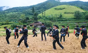 Giữ nét văn hóa độc đáo của Lễ cầu an dân tộc Giáy ở Hà Giang