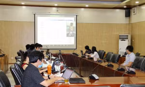 Quang cảnh buổi hội thào. Ảnh: giaoducthoidai.vn