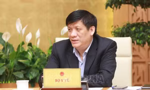 Nguyên Bộ trưởng Bộ Y tế Nguyễn Thanh Long. Ảnh: TTXVN 