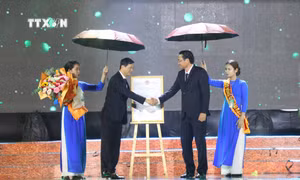 Khai mạc Festival 100 năm dừa sáp Trà Vinh