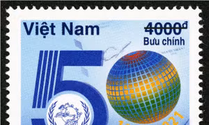 Bộ tem “Kỷ niệm 50 năm Cuộc thi viết thư quốc tế UPU (1971-2021)”. Ảnh: vnpost.vn 