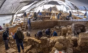 Các cuộc khai quật của Cơ quan Cổ vật Israel tại địa điểm Arnona ở Jerusalem. Ảnh: jns.org