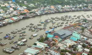 Chợ nổi Cái Răng, Cần Thơ. Ảnh: Duy Khương