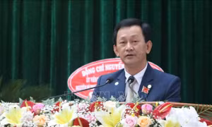Bí thư Tỉnh ủy tỉnh Kon Tum Dương Văn Trang. Ảnh :TTXVN 