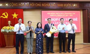 Ông Từ Thái Giang được bầu làm Phó Chủ tịch HĐND tỉnh Đắk Lắk