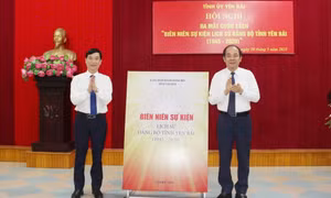 Ra mắt cuốn sách Biên niên sự kiện lịch sử Đảng bộ tỉnh Yên Bái (1945 - 2020)