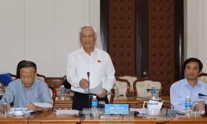 Đoàn Giám sát của Quốc hội làm việc với lãnh đạo UBND Thành phố Hồ Chí Minh