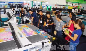 Triển lãm quốc tế Thiết bị và Công nghệ quảng cáo giới thiệu nhiều sản phẩm Việt
