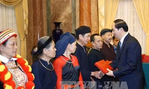 Chủ tịch nước Trần Đại Quang: Phải giải quyết hài hòa giữa bảo tồn, phát huy di sản văn hóa dân tộc với phát triển kinh tế - xã hội