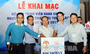 Khai mạc Hội thi “Sinh viên Hành chính – Người cán bộ, công chức tương lai”