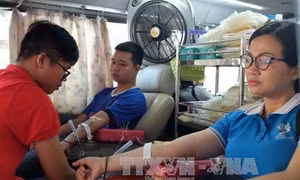 Hành trình đỏ 2017: Thành phố Hồ Chí Minh tiếp nhận hơn 1.700 đơn vị máu