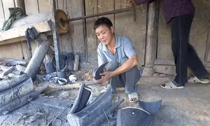 Nghề đúc lưỡi cày của người Dao Cao Bằng