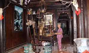 Đón Bằng xếp hạng Di tích kiến trúc nghệ thuật cho nhà cổ 123 năm tuổi ở Tây Ninh