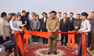 Campuchia khánh thành Đại lộ Hữu nghị Phnom Penh – Hà Nội