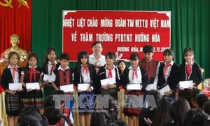 Phó Chủ tịch Ủy ban Trung ương MTTQ Việt Nam Nguyễn Hữu Dũng dự Ngày hội đại đoàn kết toàn dân tộc tại Quảng Trị