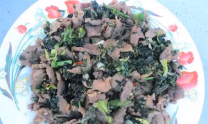 Về Ba Tơ ăn thịt trâu