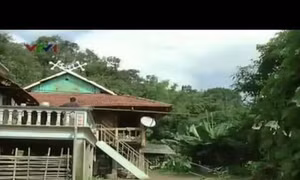 Các kiểu Khau cút trên nóc nhà người Thái