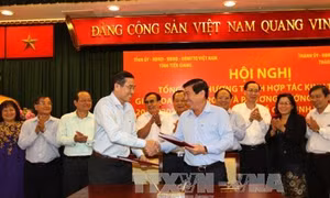 Thành phố Hồ Chí Minh và Tiền Giang thúc đẩy hợp tác phát triển kinh tế - xã hội