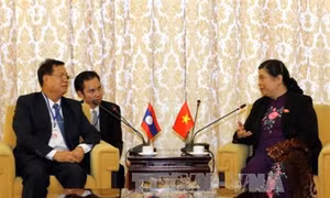 Quốc hội Việt Nam và Lào tăng cường thúc đẩy hợp tác nhiều mặt