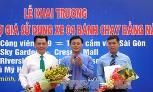 Thành phố Hồ Chí Minh đưa vào vận hành 2 tuyến xe buýt điện
