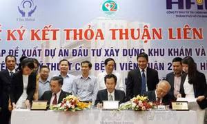 Bệnh viện tuyến quận, huyện đầu tiên xây dựng Khu Khám, điều trị kỹ thuật cao theo hình thức đối tác công - tư