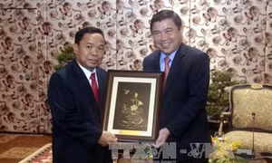 Lãnh đạo Thành phố Hồ Chí Minh tiếp đoàn đại biểu Văn phòng Trung ương Đảng Nhân dân Cách mạng Lào