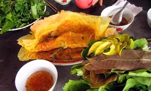 Bánh xèo miền đất nắng