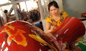 Làng nghề sơn mài Tương Bình Hiệp – Di sản văn vóa phi vật thể Quốc gia