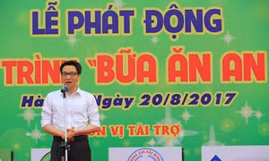 Phát động chương trình "Bữa ăn an toàn" giai đoạn 2017-2020