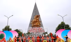 Phú Thọ: Khánh thành công trình Tượng đài chiến thắng Tu Vũ