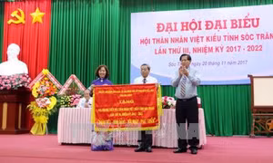 Hội Thân nhân Việt kiều tỉnh Sóc Trăng Đại hội đại biểu lần thứ III, nhiệm kỳ 2017-2022