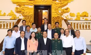 Thủ tướng Nguyễn Xuân Phúc làm việc với lãnh đạo tỉnh An Giang