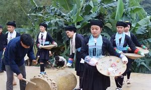 Người Giáy ở Hà Giang bảo tồn lễ hội “múa trống”