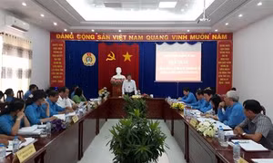 Tổng Liên đoàn Lao động Việt Nam kiểm tra công tác chuẩn bị đại hội công đoàn các cấp