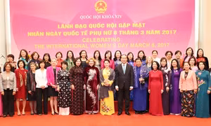 Lãnh đạo Quốc hội gặp mặt các nữ Đại sứ, Trưởng cơ quan đại diện các tổ chức quốc tế tại Việt Nam