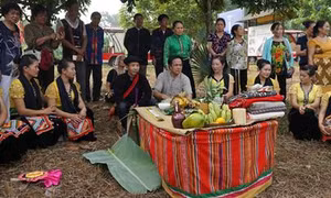 Lễ Cúng Cơm mới của đồng bào dân tộc Thái