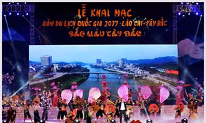 Tưng bừng khai mạc Năm Du lịch quốc gia 2017 Lào Cai - Tây Bắc