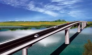 Khởi công cầu Thịnh Long trên tuyến đường bộ ven biển Nam Định 
