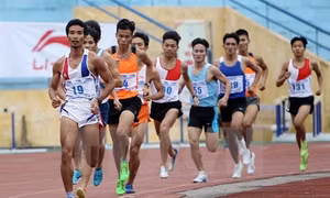 Đoàn Quân đội vô địch Giải Điền kinh Cúp tốc độ Thống Nhất năm 2017