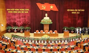 Bế mạc Hội nghị lần thứ sáu Ban Chấp hành Trung ương Đảng Khóa XII