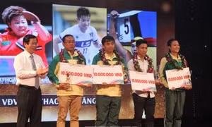 Thành phố Hồ Chí Minh vinh danh tài năng thể thao năm 2016