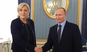 Ứng cử viên Tổng thống Pháp Le Pen thăm Nga