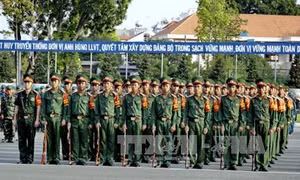 Bộ Tư lệnh Thành phố Hồ Chí Minh ra quân huấn luyện năm 2017